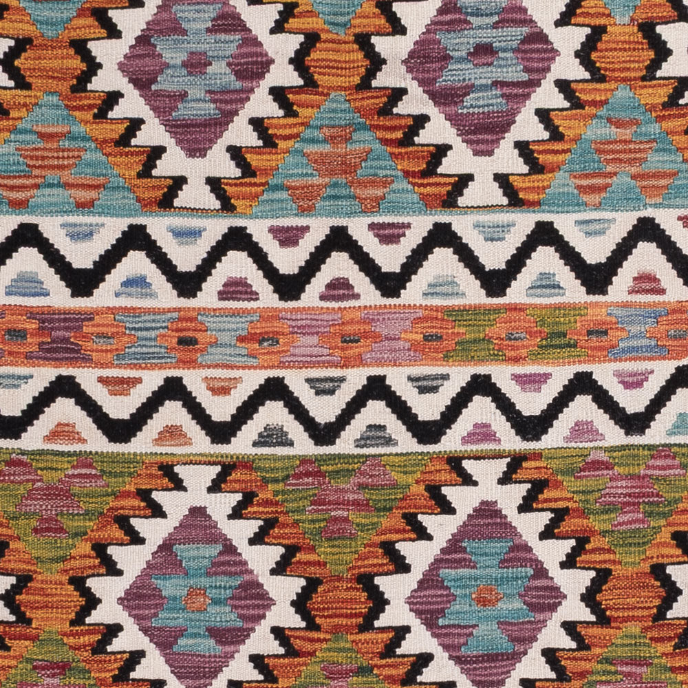 Kelim Teppich - Splash - 245 x 183 cm - mehrfarbig