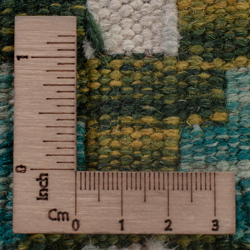 Kelim Teppich - Splash - 202 x 151 cm - mehrfarbig