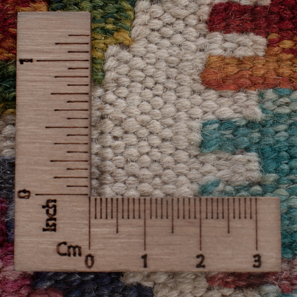 Kelim Teppich - Splash - 150 x 107 cm - mehrfarbig