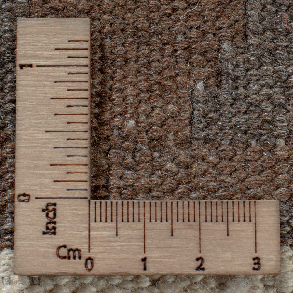 Kelim Teppich - Splash - 294 x 197 cm - dunkelgrau