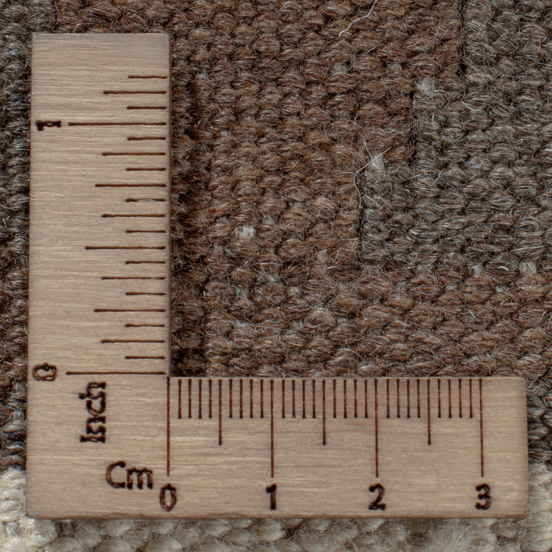 Kelim Teppich - Splash - 294 x 197 cm - dunkelgrau