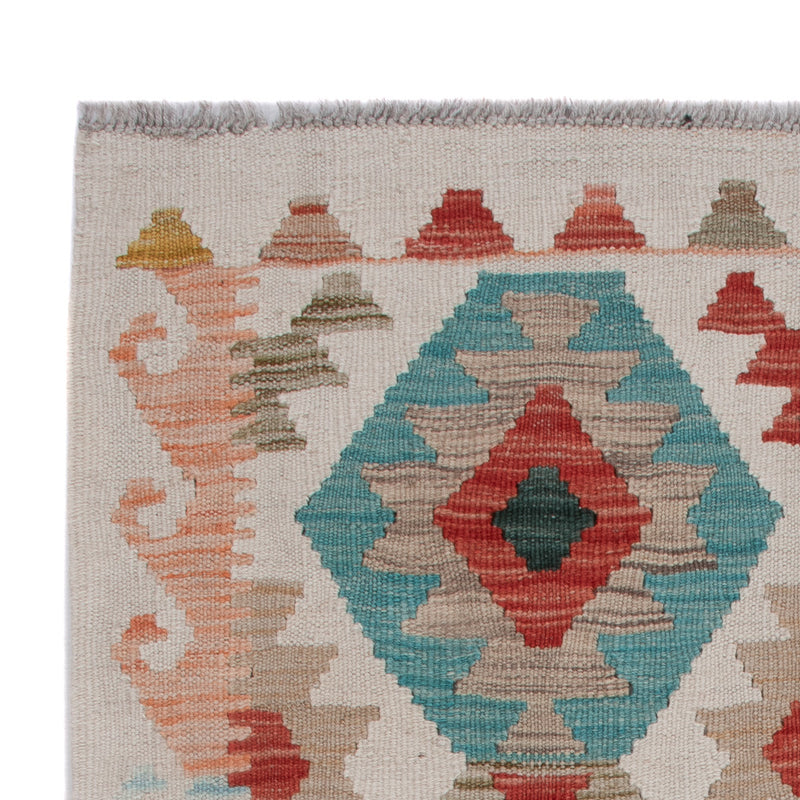 Kelim Teppich - Splash - 128 x 82 cm - mehrfarbig