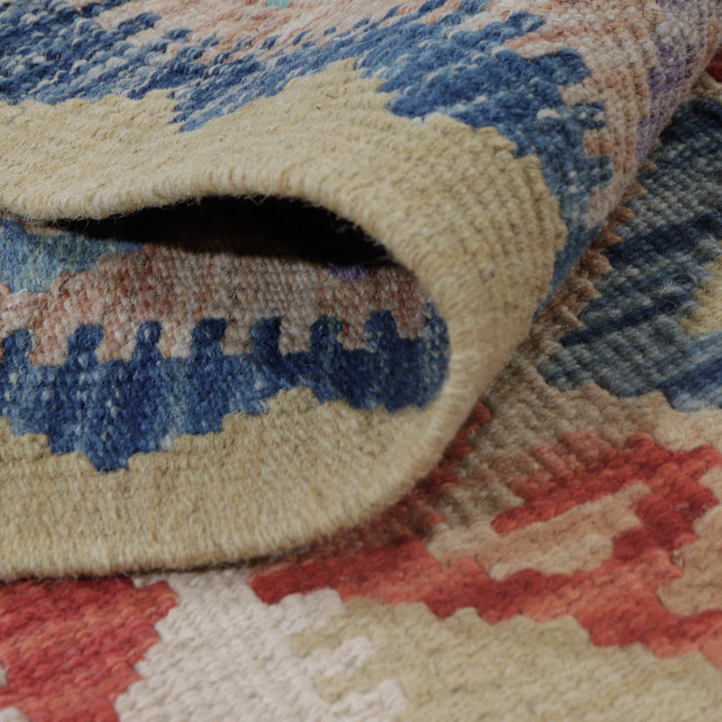 Kelim Teppich - Splash - 118 x 86 cm - mehrfarbig