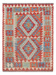 Kelim Maimene Teppich 113x89cm - Wollteppich