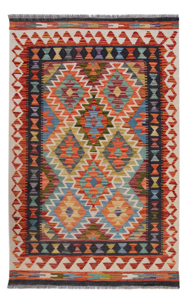 Kelim Maimene Teppich 132x85cm