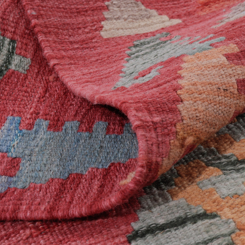 Kelim Teppich - Splash - 125 x 85 cm - mehrfarbig