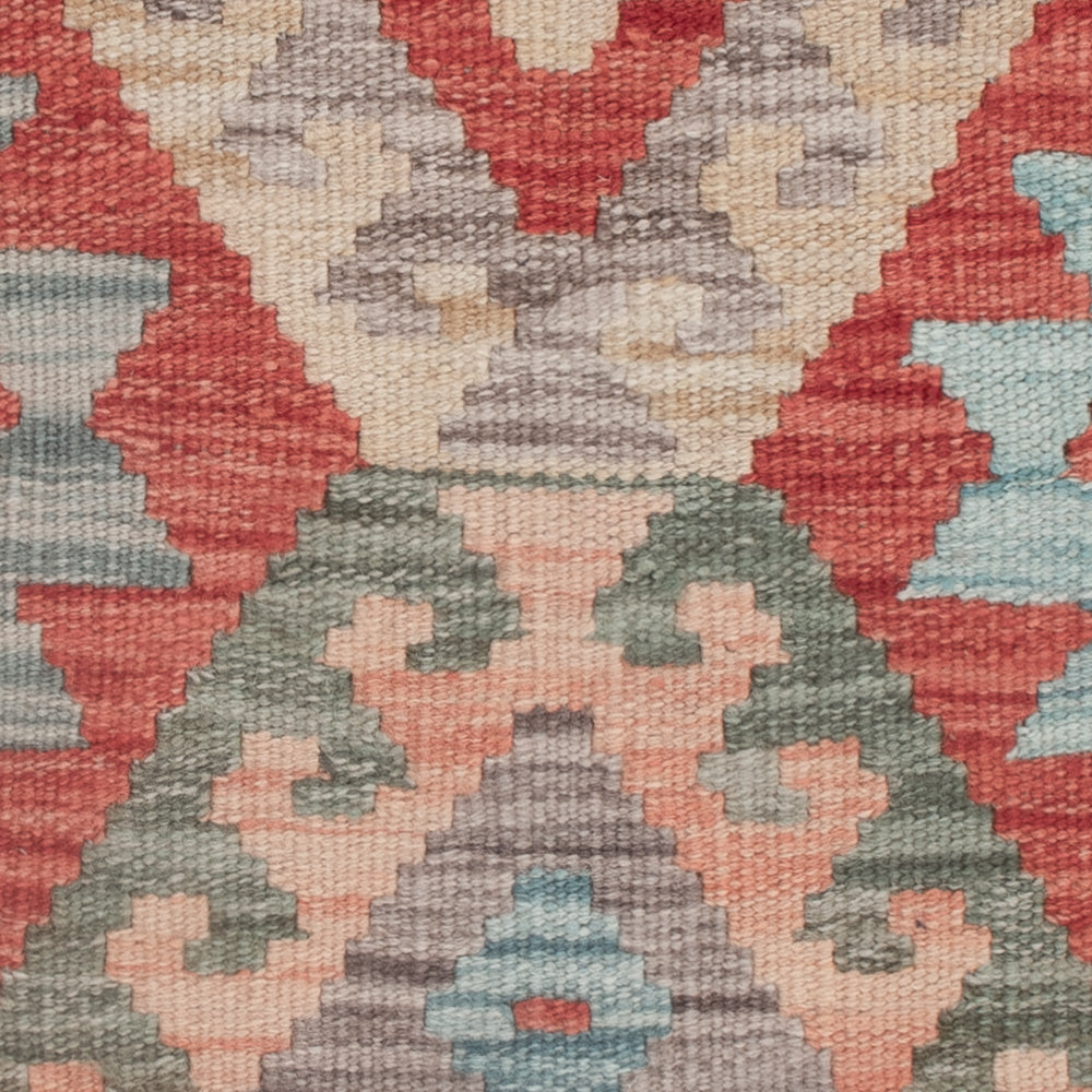 Kelim Teppich - Splash - 121 x 79 cm - mehrfarbig