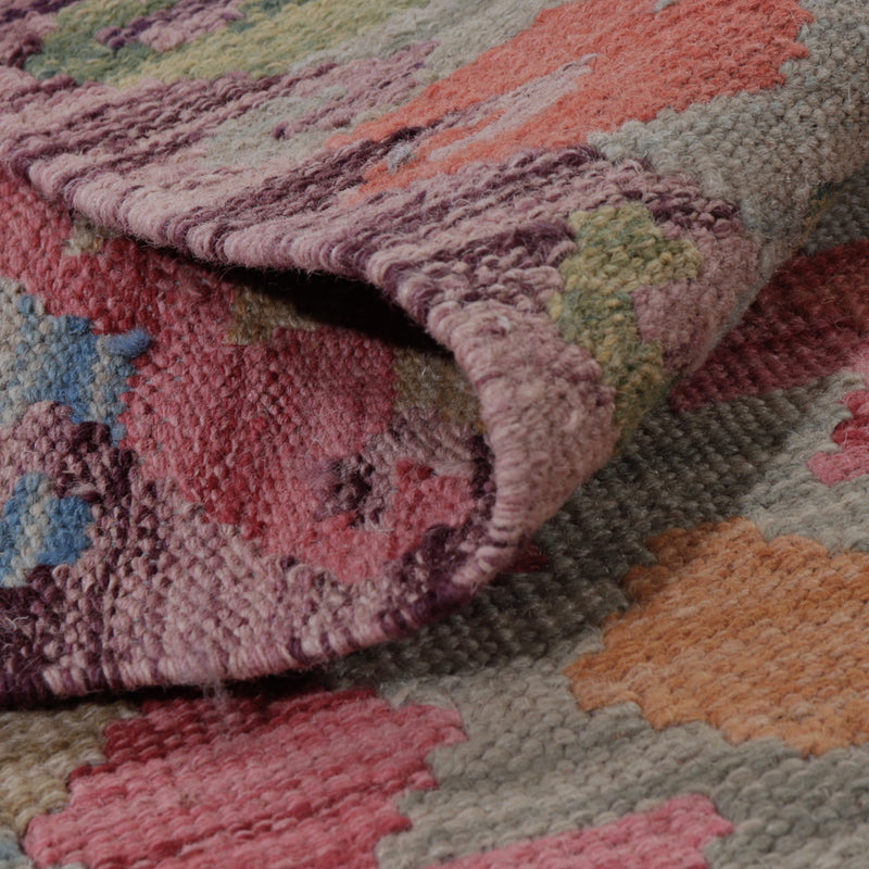 Kelim Teppich - Splash - 129 x 74 cm - mehrfarbig