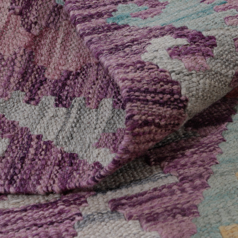 Kelim Teppich - Splash - 125 x 77 cm - mehrfarbig