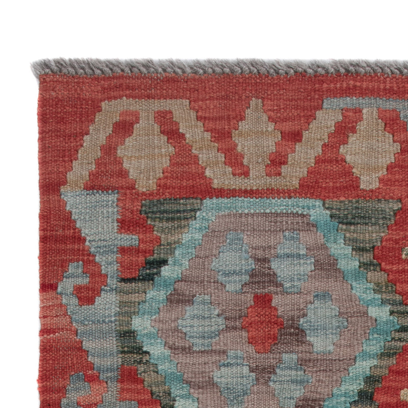 Kelim Teppich - Splash - 124 x 72 cm - mehrfarbig