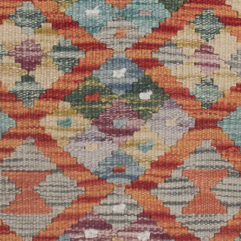 Kelim Teppich - Splash - 118 x 77 cm - mehrfarbig