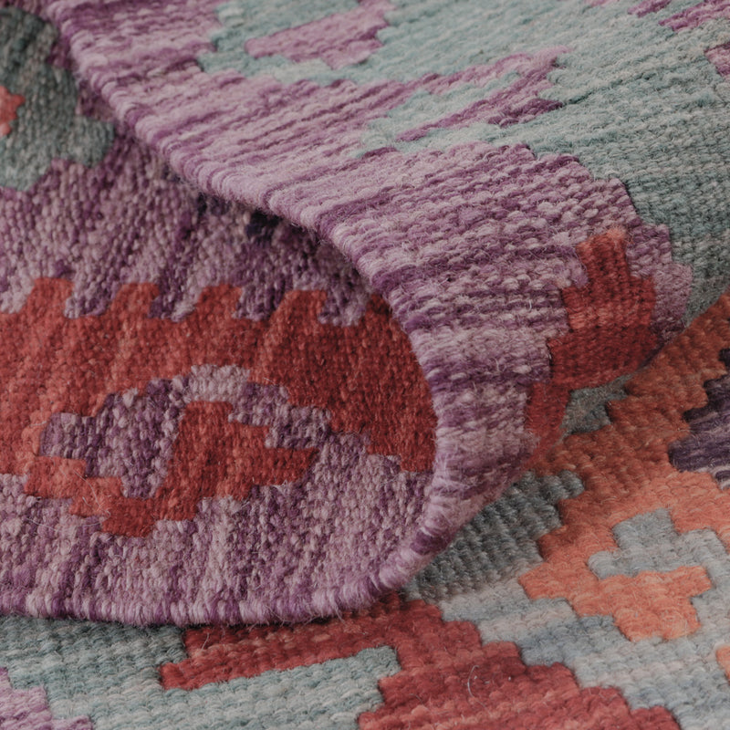 Kelim Teppich - Splash - 126 x 78 cm - mehrfarbig