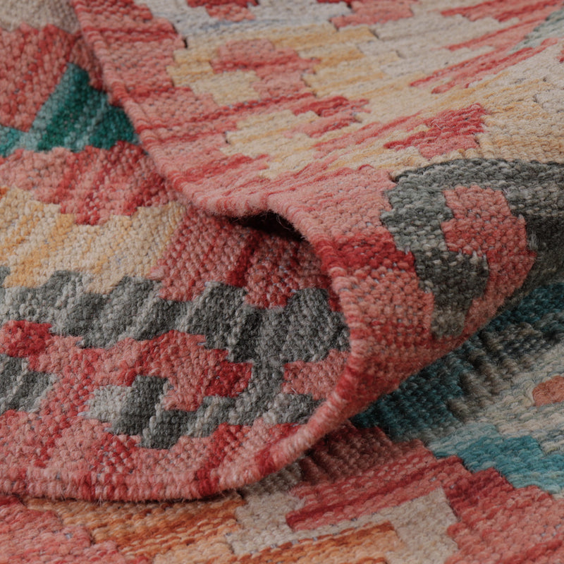 Kelim Teppich - Splash - 130 x 83 cm - mehrfarbig