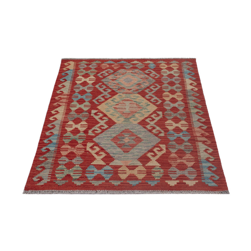 Kelim Teppich - Splash - 122 x 83 cm - mehrfarbig