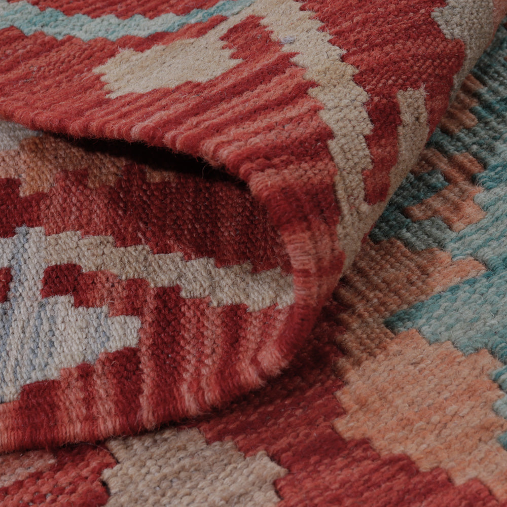 Kelim Teppich - Splash - 122 x 84 cm - mehrfarbig