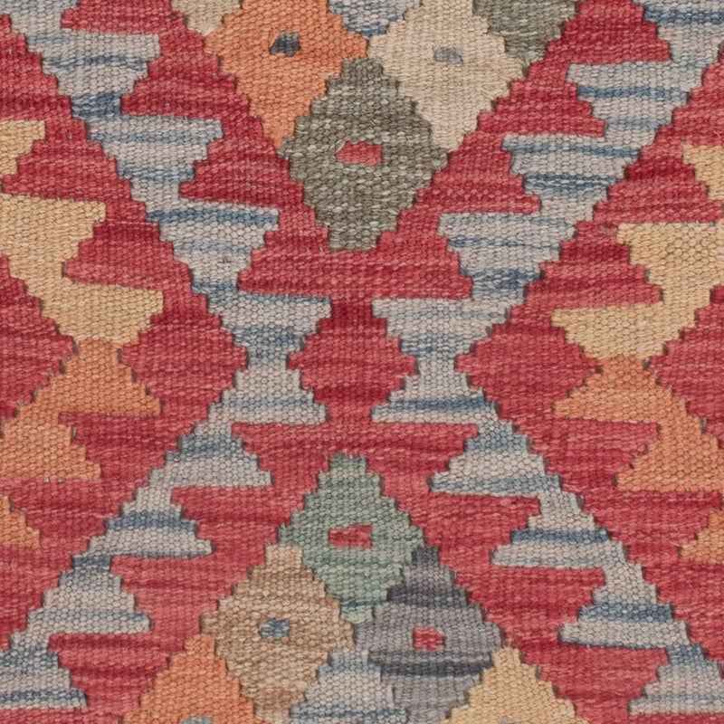 Kelim Teppich - Splash - 128 x 81 cm - mehrfarbig
