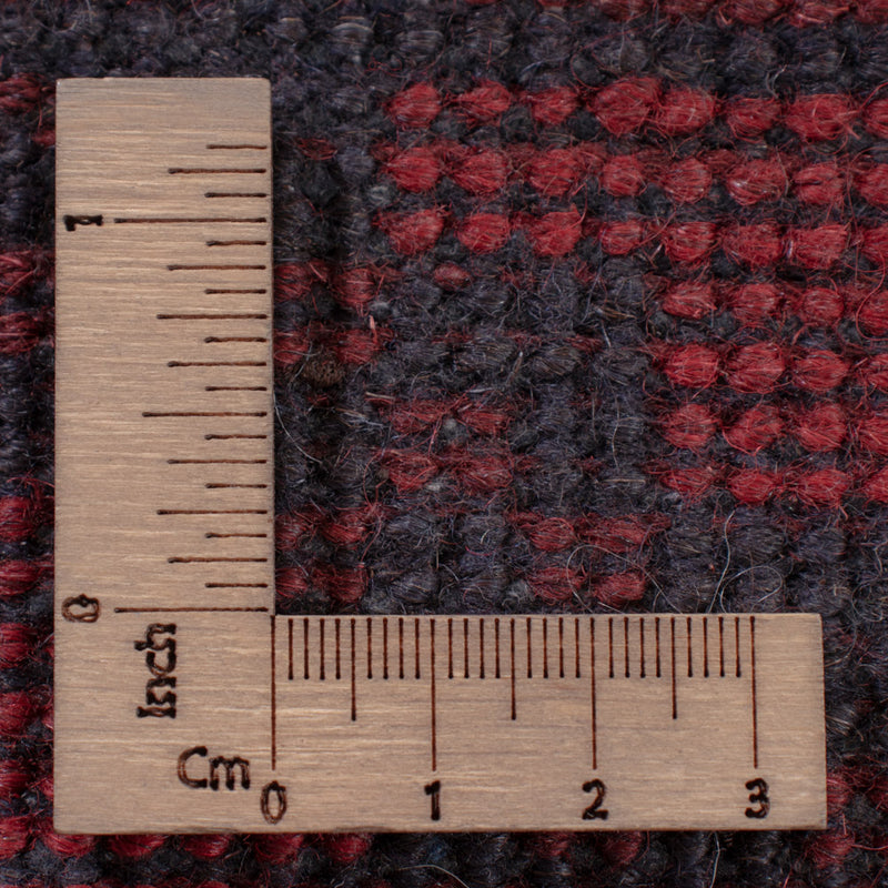 Afghan Teppich - Filpa - 293 x 197 cm - dunkelrot