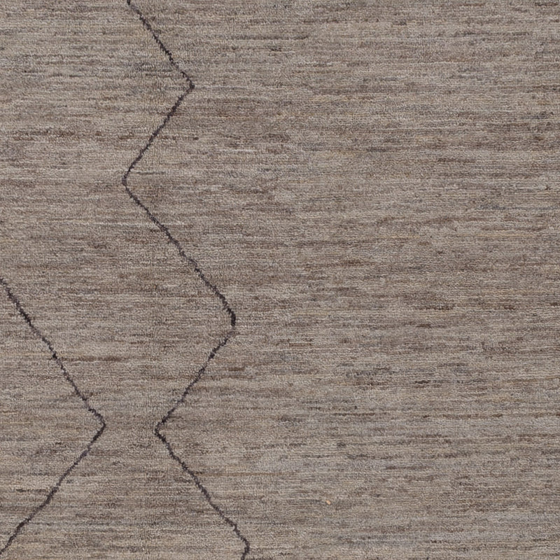 Berber Teppich - 347 x 256 cm - grau