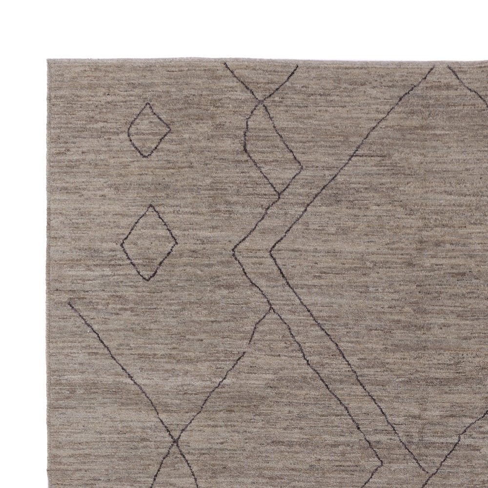 Berber Teppich 347x256cm - Wollteppich