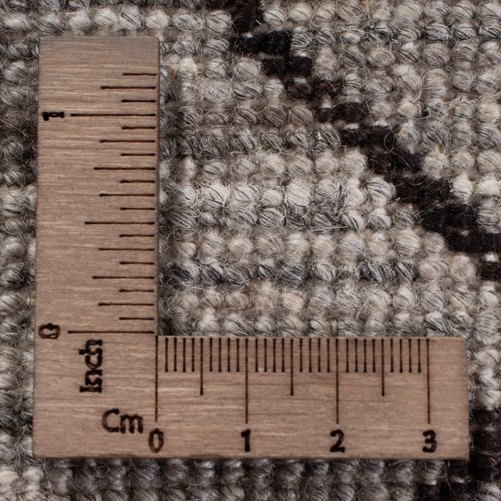 Berber Teppich - 344 x 256 cm - dunkelgrau