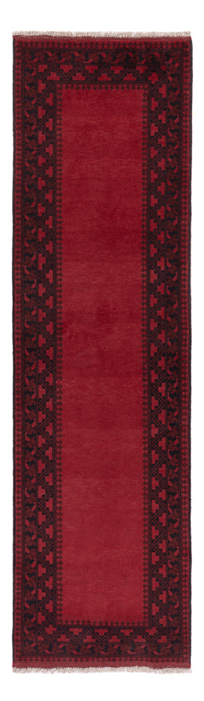 Läufer Afghan - Filpa - 293 x 80 cm - rot