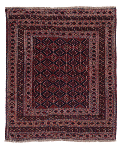 Kelim Afghan Teppich 161x187cm