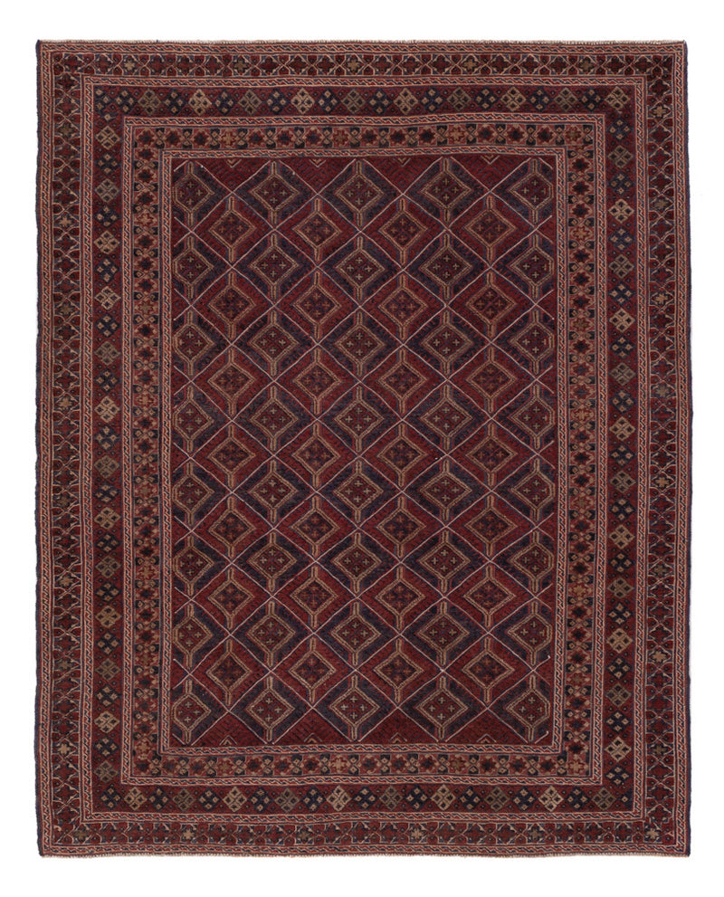 Kelim Teppich - Oriental - 188 x 155 cm - dunkelbeige