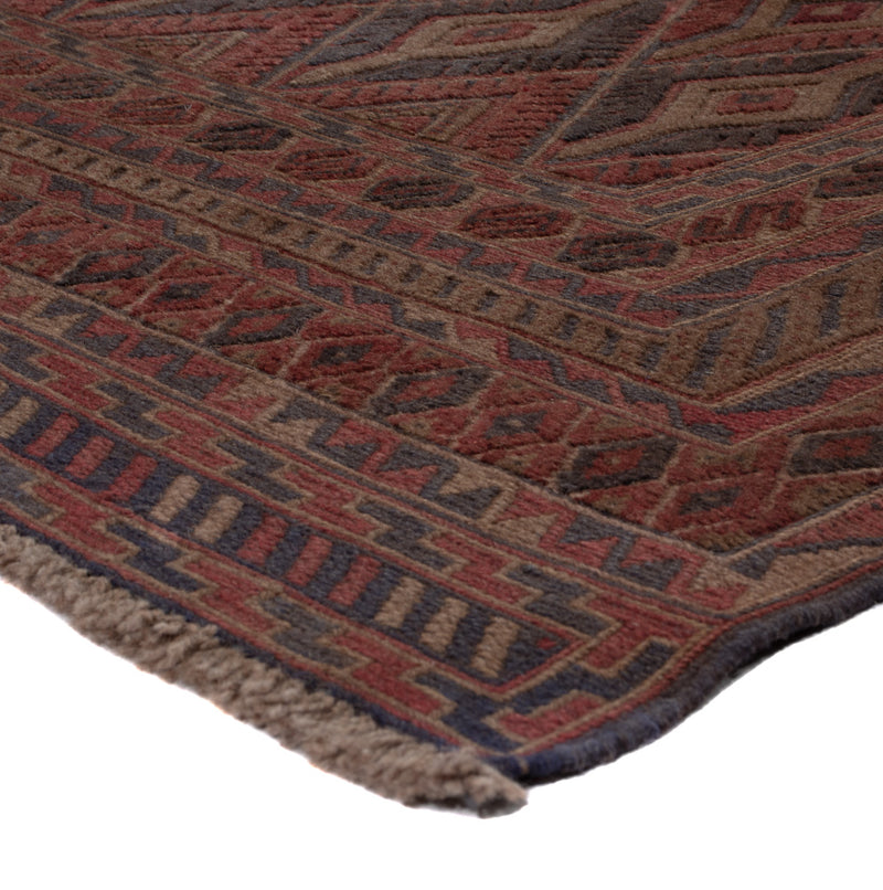 Kelim Teppich - Oriental - 194 x 150 cm - dunkelbeige