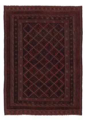 Kelim Teppich - Oriental - 200 x 148 cm - dunkelbeige