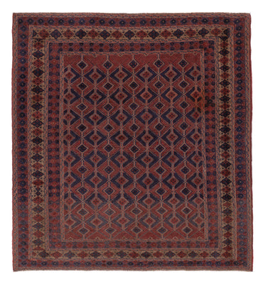 Läufer Kelim - Oriental - 180 x 173 cm - dunkelbeige