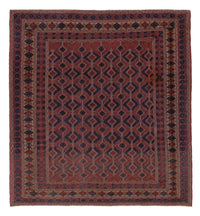 Läufer Kelim - Oriental - 180 x 173 cm - dunkelbeige