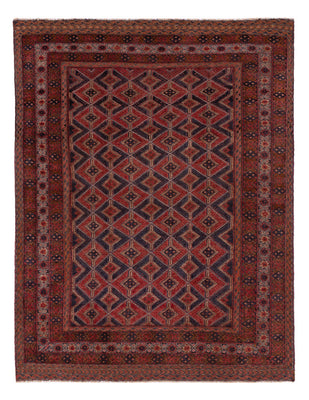 Kelim Teppich - Oriental - 188 x 142 cm - dunkelrot