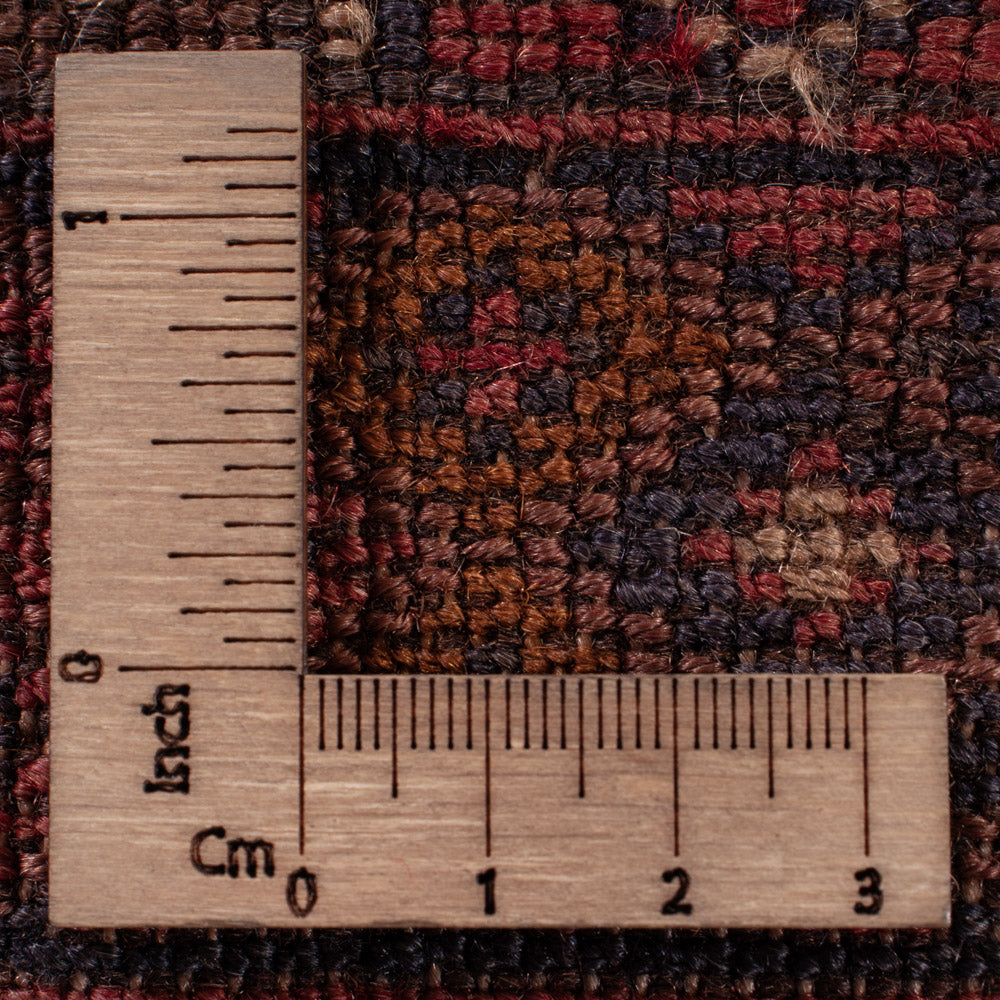 Kelim Teppich - Oriental - 188 x 142 cm - dunkelrot