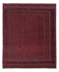 Kelim Teppich - Oriental - 185 x 153 cm - dunkelrot