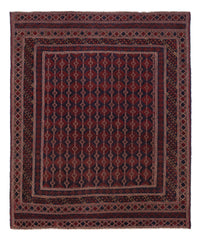 Kelim Teppich - Oriental - 190 x 160 cm - dunkelbeige