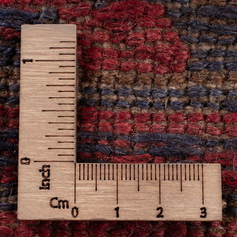 Kelim Teppich - Oriental - 175 x 141 cm - dunkelrot