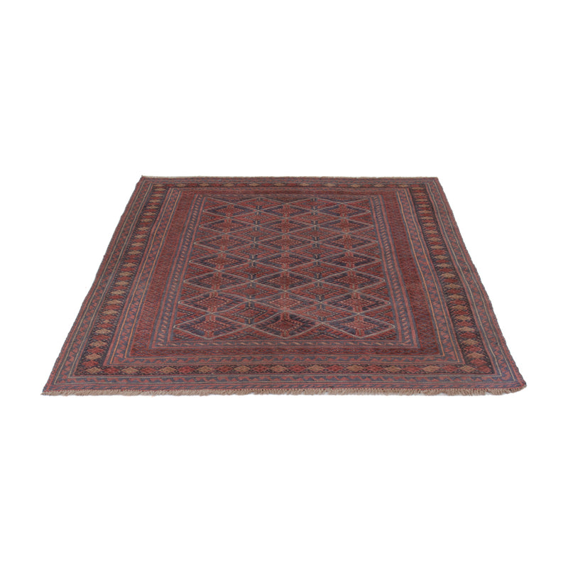 Kelim Teppich - Oriental - 175 x 134 cm - dunkelrot