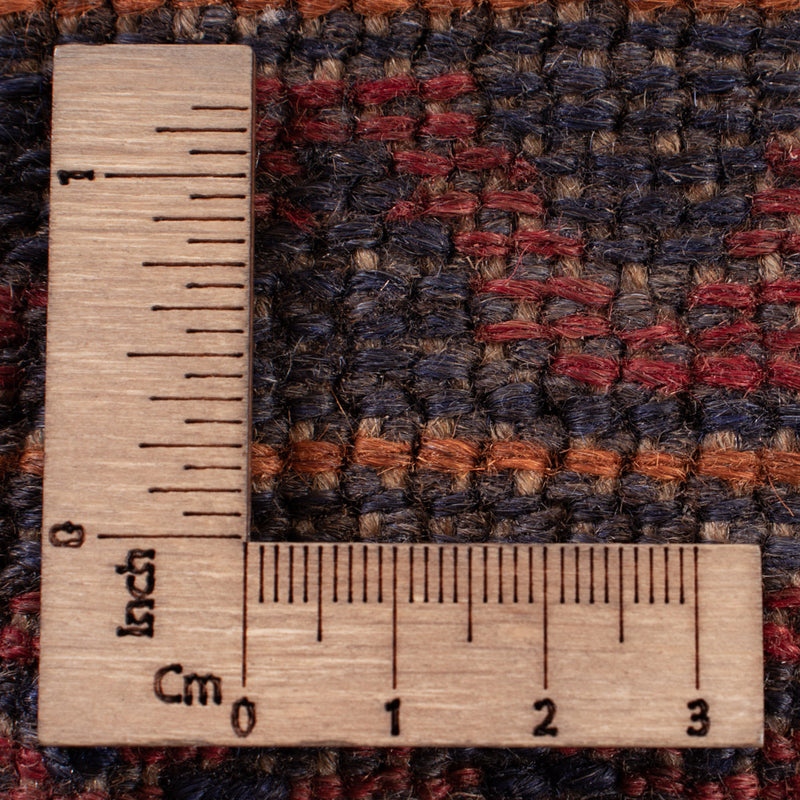 Kelim Teppich - Oriental - 175 x 134 cm - dunkelrot