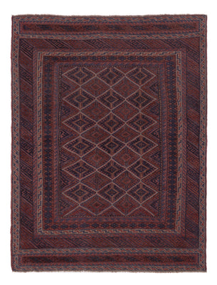 Kelim Teppich - Oriental - 197 x 155 cm - dunkelbeige