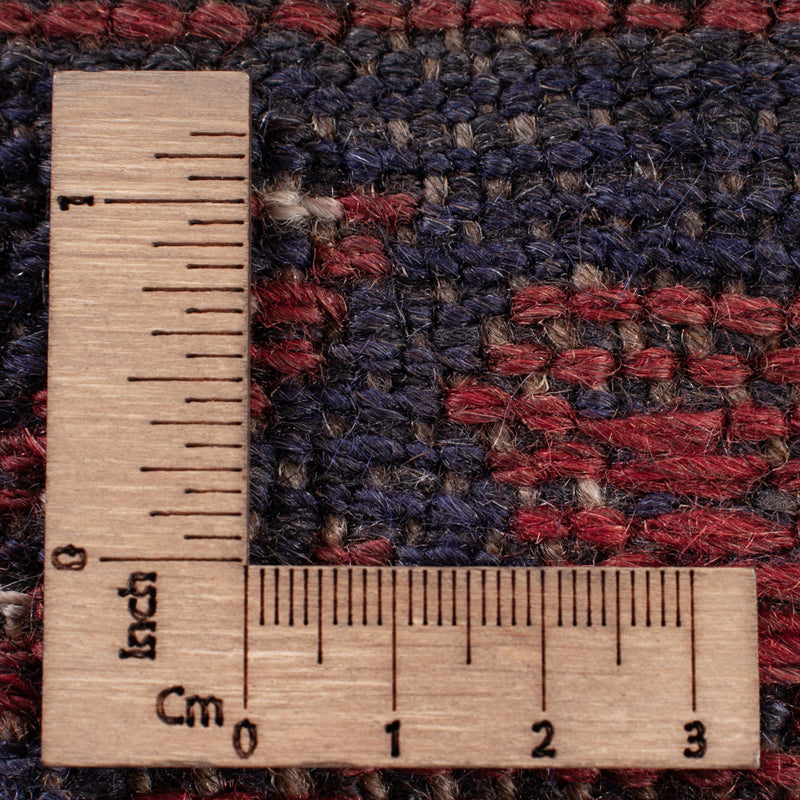 Kelim Teppich - Oriental - 191 x 145 cm - dunkelrot