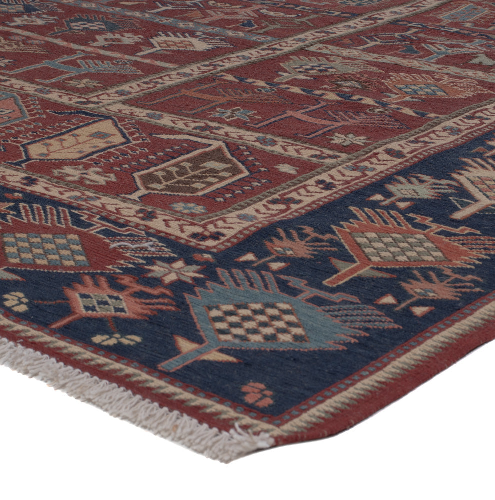 Kelim Teppich - Oriental - Soumak - 236 x 178 cm - rost
