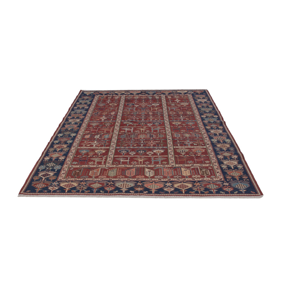 Kelim Teppich - Oriental - Soumak - 236 x 178 cm - rost