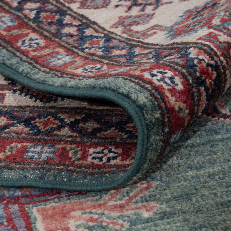 Ziegler Teppich - Kazak - 243 x 174 cm - grün