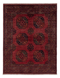 Afghan Teppich - 202 x 155 cm - rot