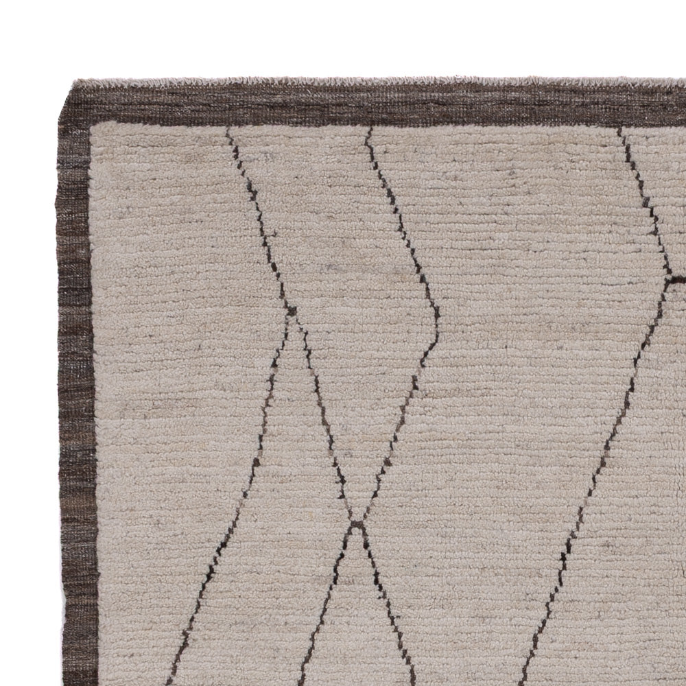 Berber Teppich 200x161cm - Wollteppich