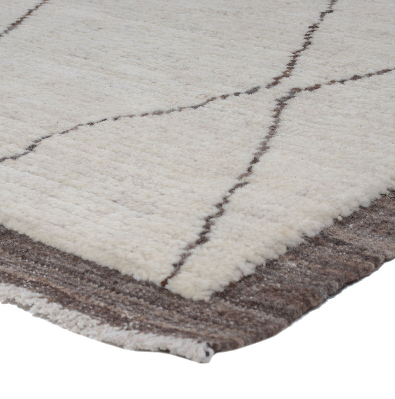 Berber Teppich 200x161cm - Wollteppich