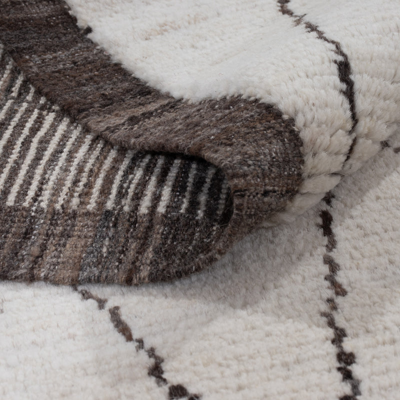 Berber Teppich 200x161cm - Wollteppich
