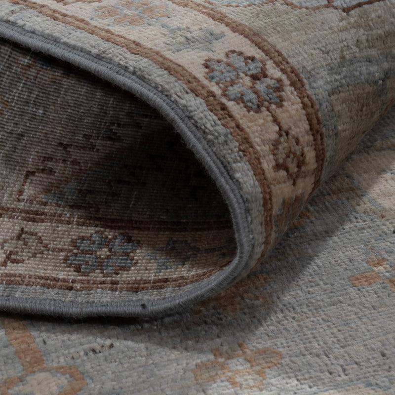 Ziegler Teppich - Usak - 193 x 153 cm - hellblau