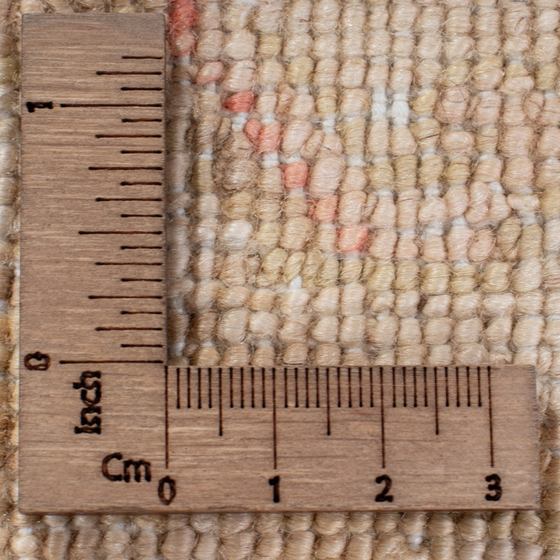 Ziegler Teppich rund  - 152 x 150 cm - hellbeige