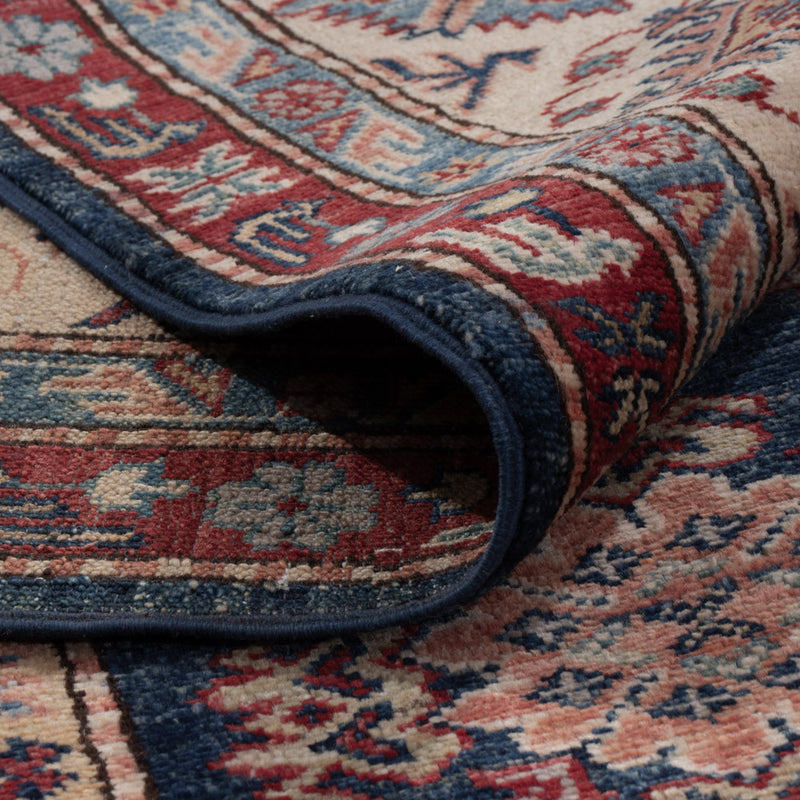 Ziegler Teppich - Kazak - 296 x 202 cm - blau